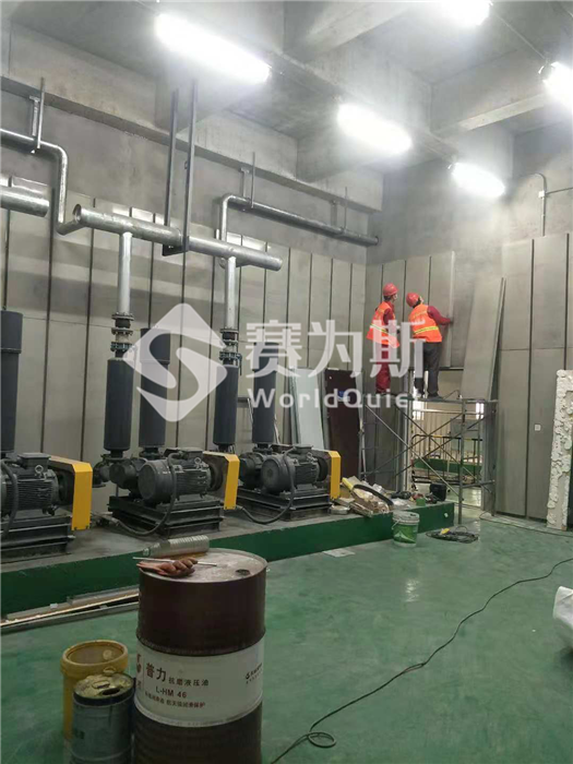 鹽城東山精密鼓風機房噪聲治理
