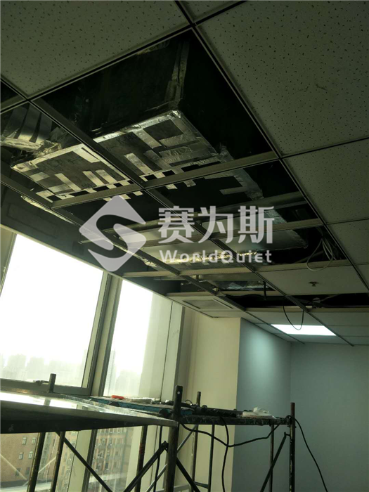 雷迪埃吊式新風機組降噪