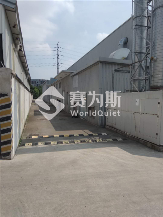 昆山玫瑰塑膠空調機房降噪