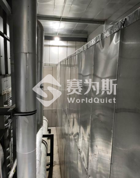 南京冷水機房噪聲治理，看看賽為斯怎么幫最賺錢的商業中心德基廣場降噪