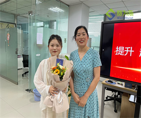 賽為斯喜迎新人，月冠分享工作心得！