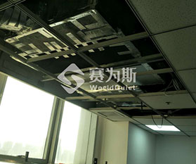 上海雷迪埃吊式新風機組降噪