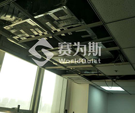 雷迪埃吊式新風機組降噪
