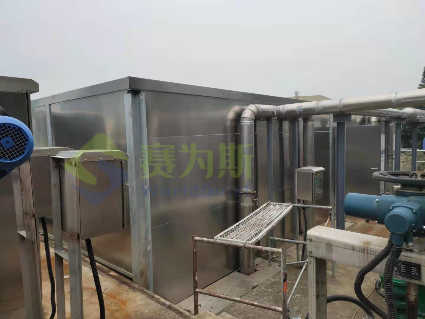 福州祥坂污水處理廠廠界噪聲綜合治理