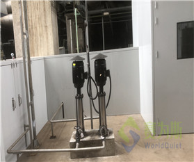 大唐國際呂四港發電熱壓機組管道噪聲控制