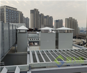 屋面機電設備隔聲降噪-寧波豐匯城噪聲治理樣板工程