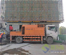 濟南建筑工地地泵車及附連管道噪聲治理