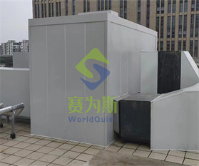 蘇州國安屋面排油煙機組噪音治理