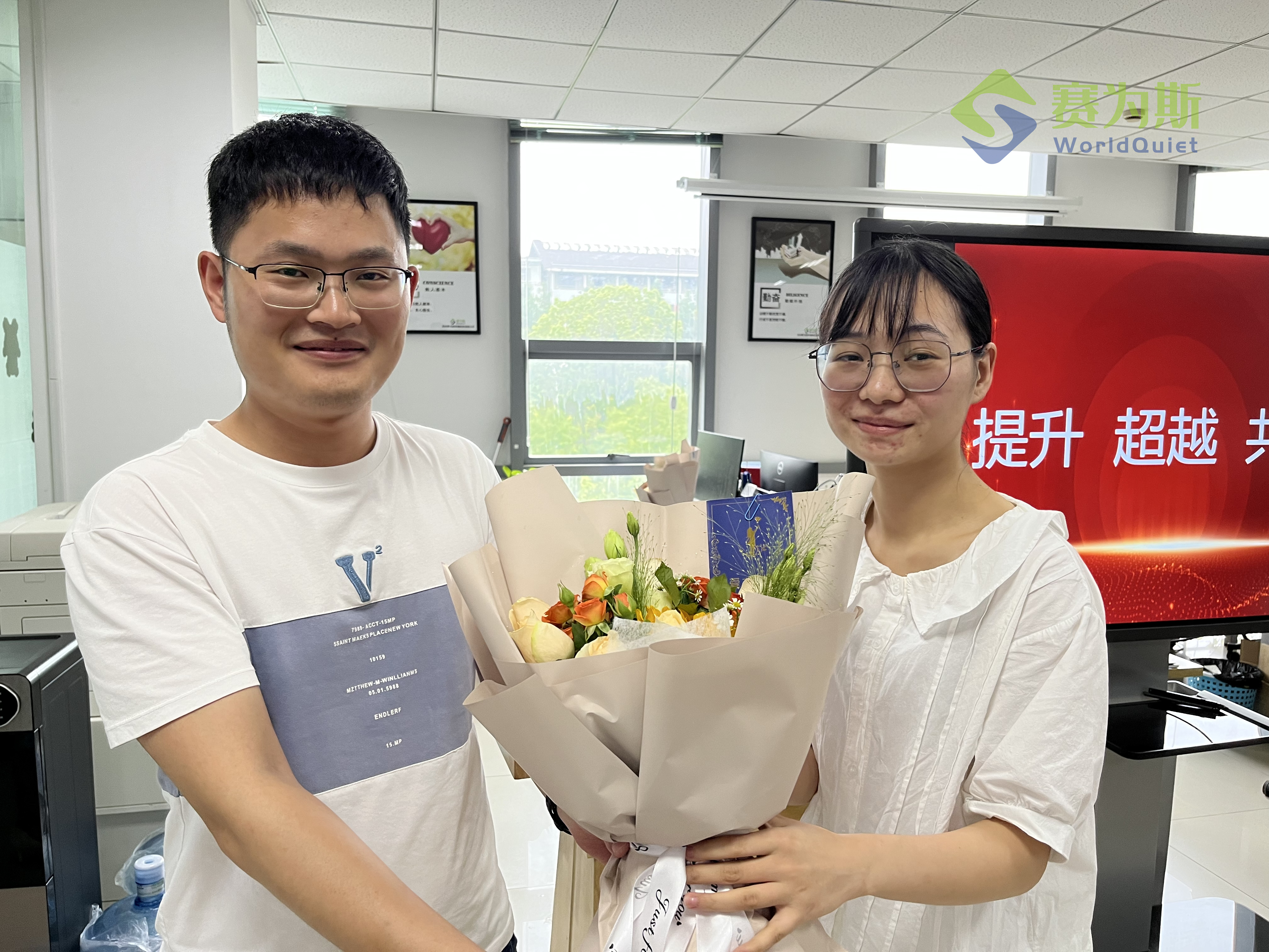 賽為斯喜迎新人，月冠分享工作心得！